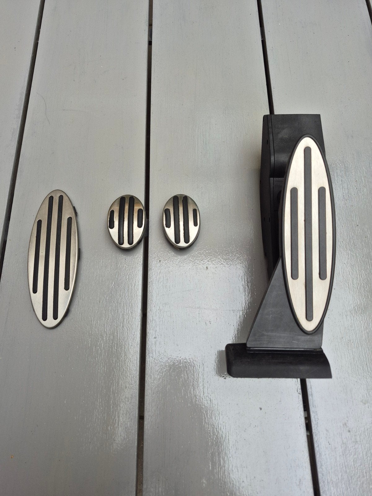 Mini R52 R53 Alu pedalen set 4-delig, Auto-onderdelen, Ophalen of Verzenden, Mini