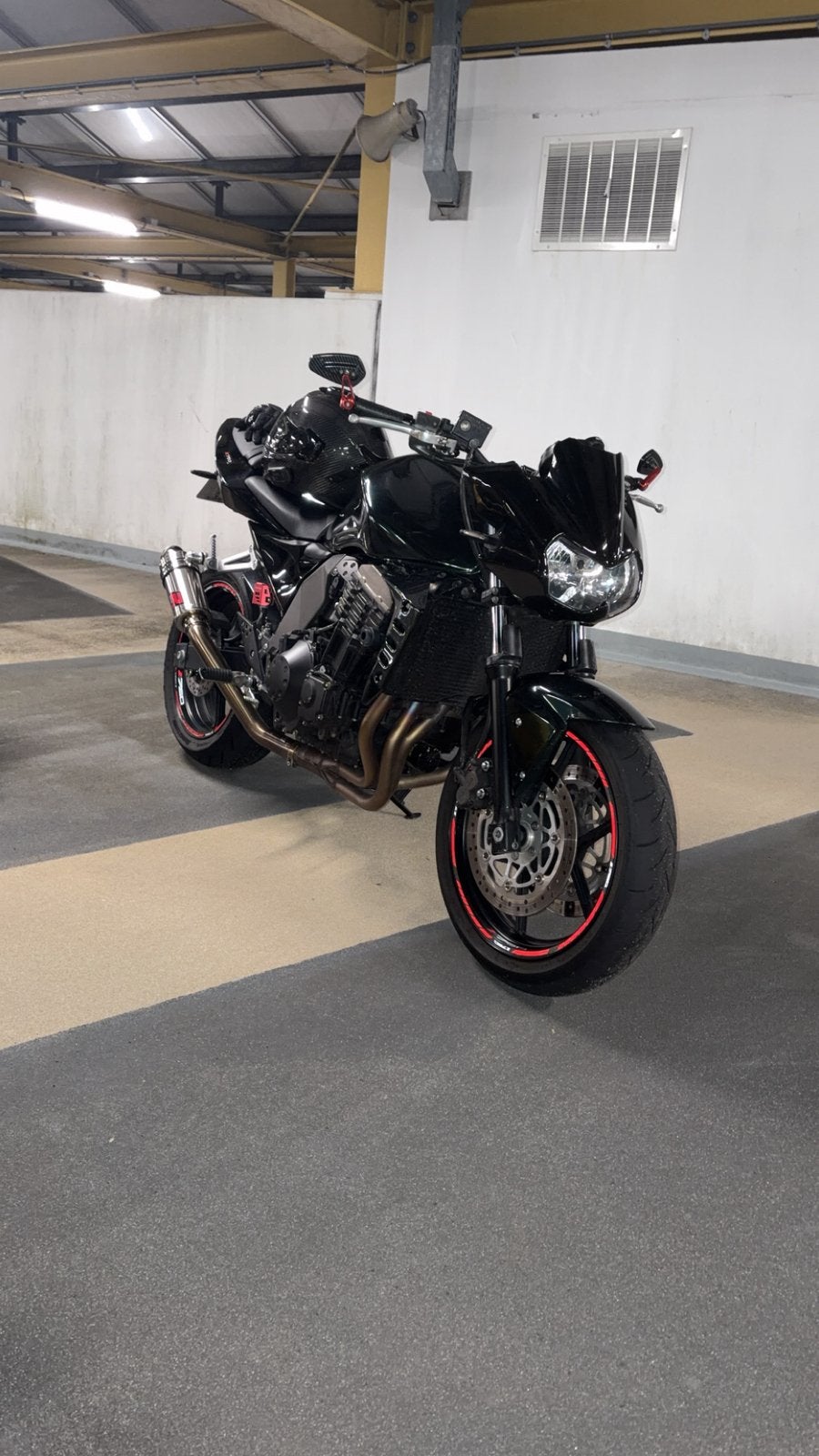 Kawasaki Z750 25Kw a2 vol vermogen, Ophalen, Gebruikt
