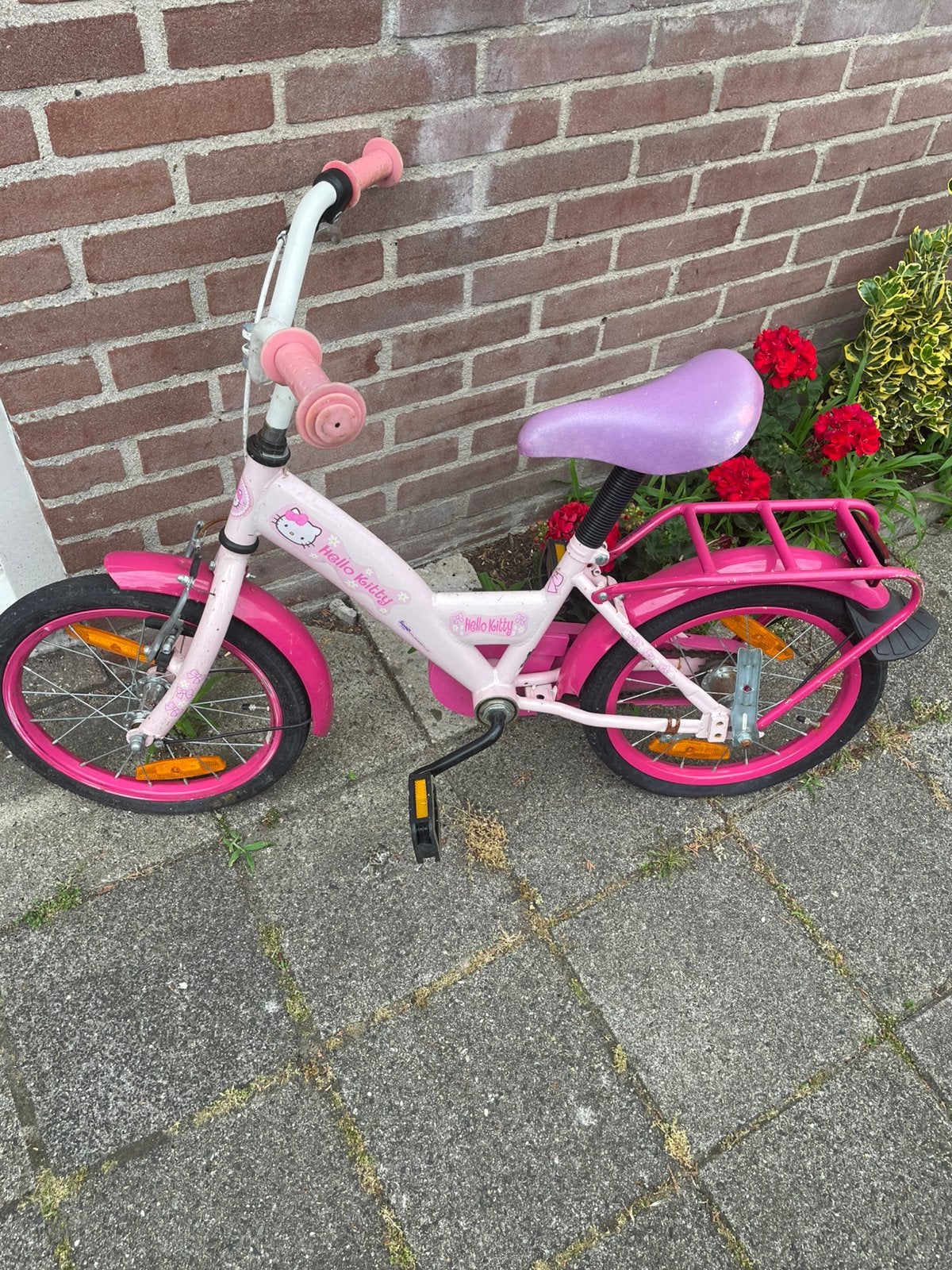 Meisjes fiets 16inch, Ophalen, Gebruikt, 16 inch