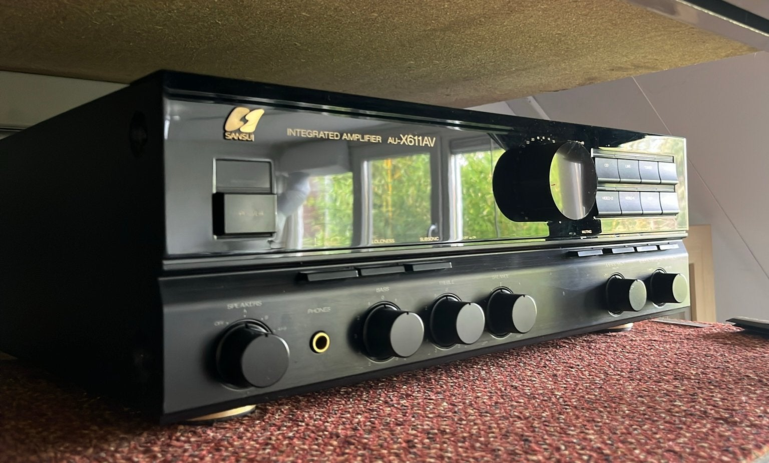 Sansui au x611av, Ophalen of Verzenden, Zo goed als nieuw, Minder dan 60 watt, Overige merken