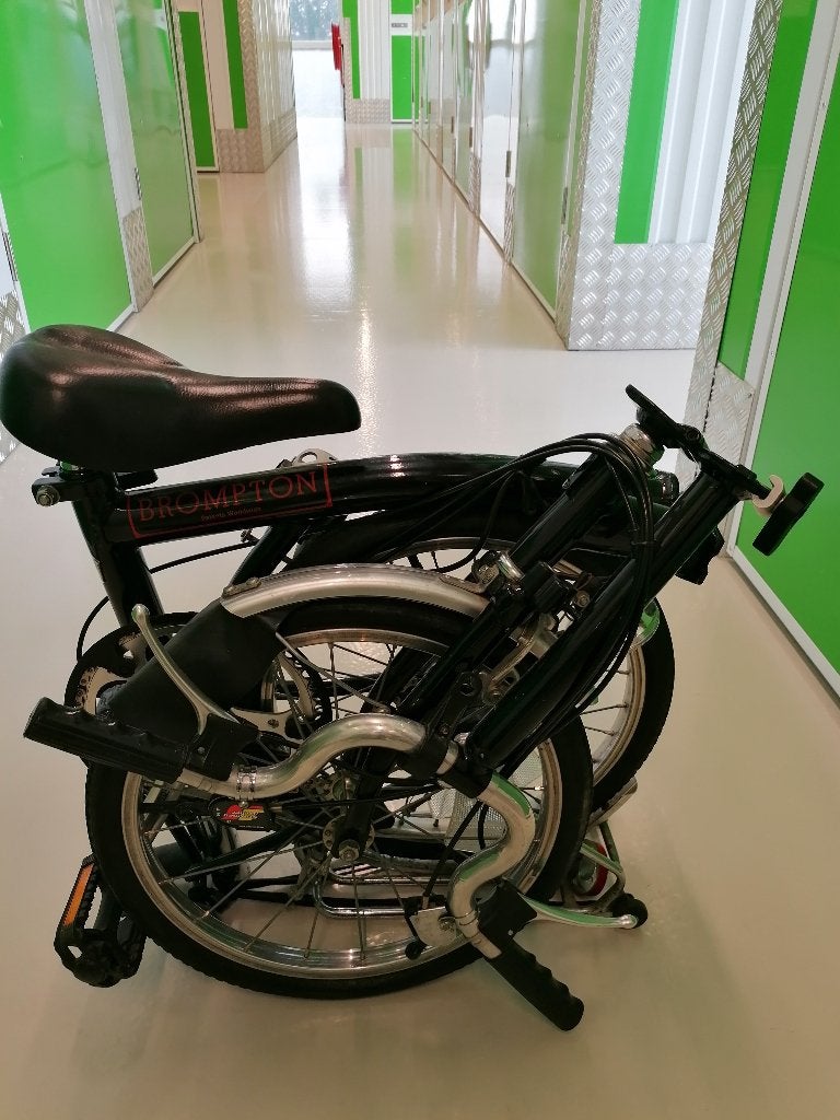 Brompton vouwfiets, Ophalen, Gebruikt, Brompton, 16 tot 18 inch
