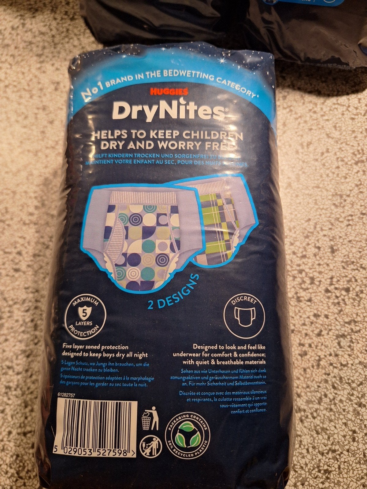 Huggies DryNites Pyjama Pants 8-13 jaar (30-48kg) - 3 pakken, Ophalen, Nieuw
