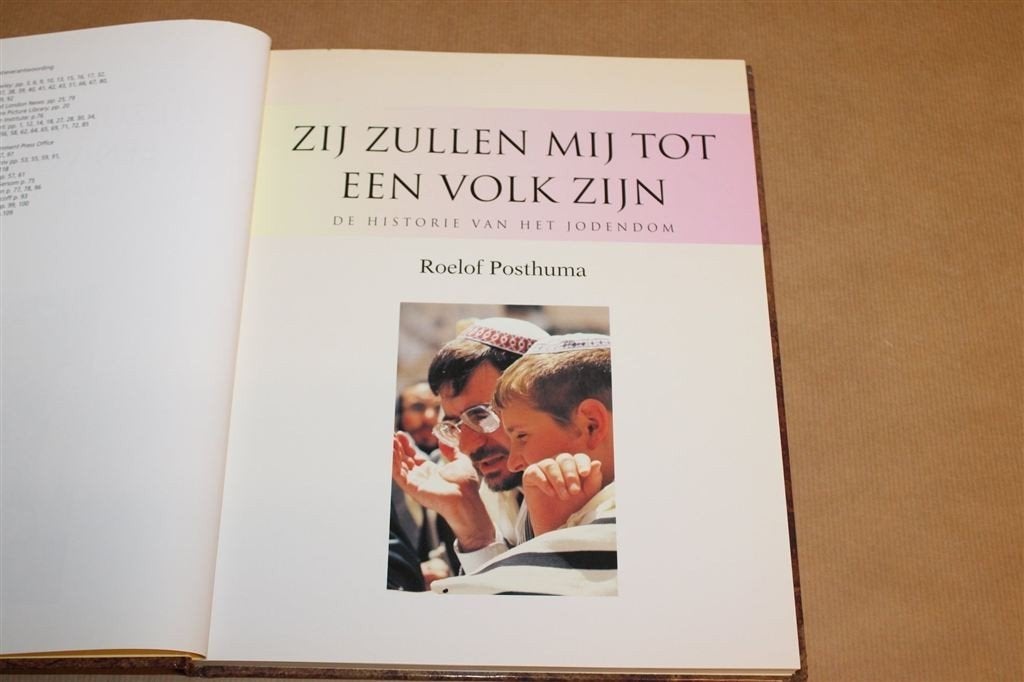 Zij Zullen Mij tot een Volk Zijn — Historie Jodendom, Verzenden, Gelezen, Jodendom