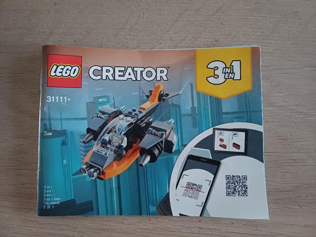 Lego Creator 31111 3 in 1, Ophalen, Lego, Compleet, Zo goed als nieuw
