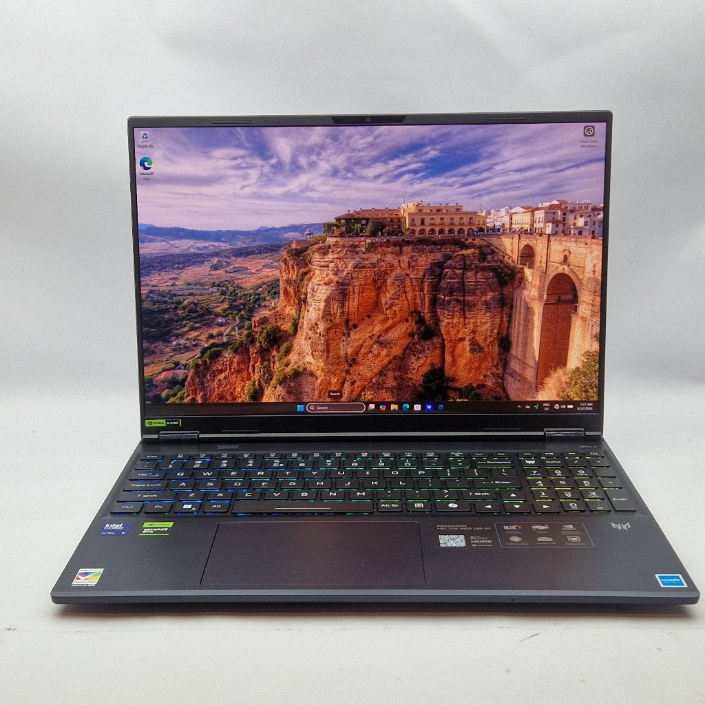 Acer Predator Helios Neo 16S AI PHN16S-71 Game laptop, Intel Core Ultra 9, Met videokaart, 2 tot 3 Ghz, Ophalen of Verzenden