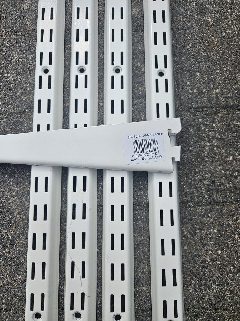 plankdragers + wandrail systeem wit, Ophalen, Gebruikt
