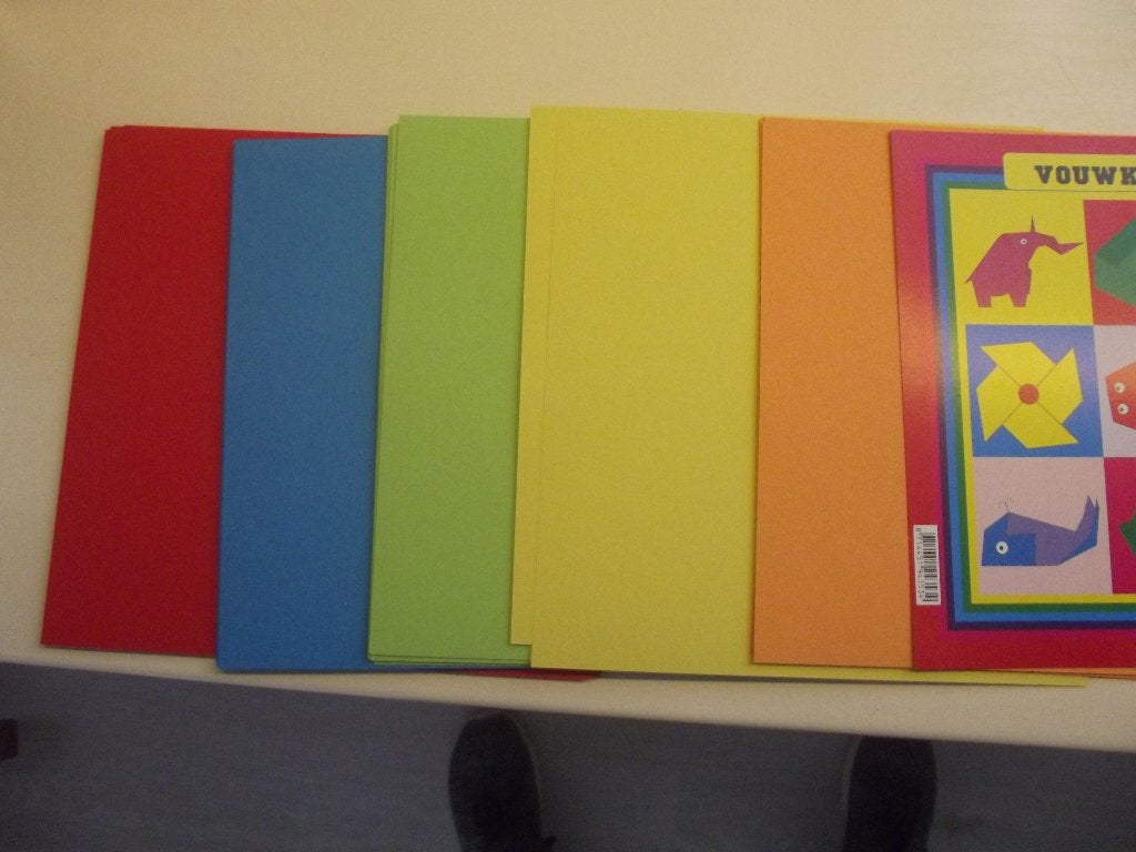 origami papier, Ophalen, Overige typen, Nieuw, Meerkleurig
