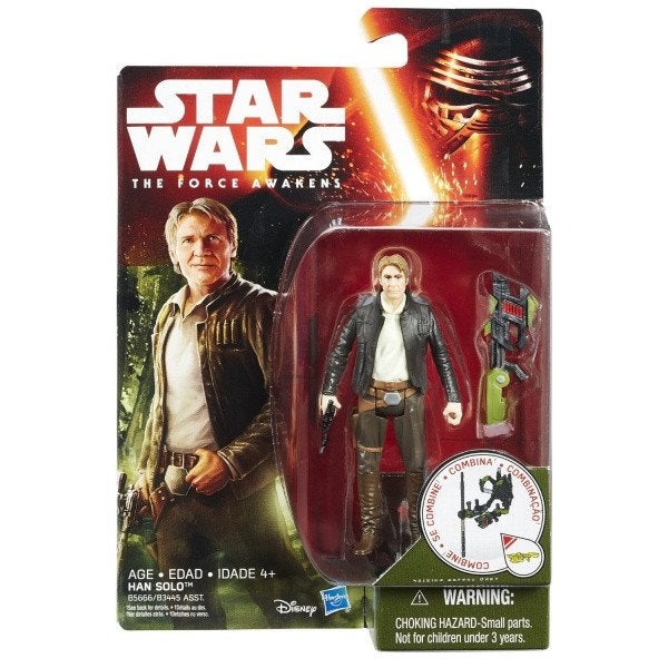 Star Wars: Jungle/Space actiefiguur: Han Solo, ., Nieuw, Ophalen of Verzenden, Actiefiguurtje