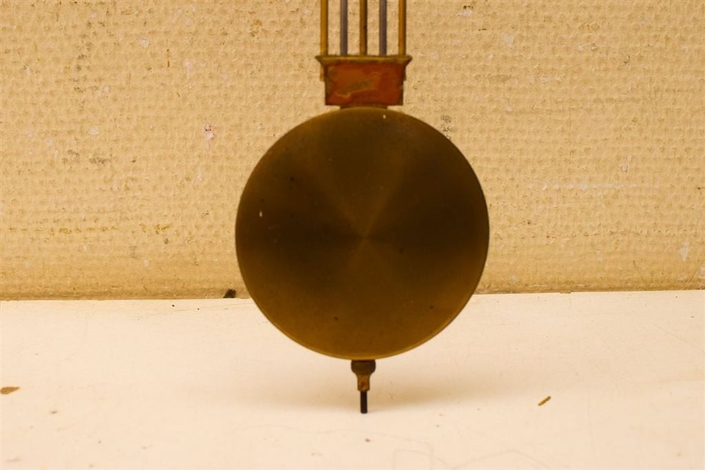 Slinger van een klok met haakje 50249, Ophalen of Verzenden, Gebruikt, Wandklok