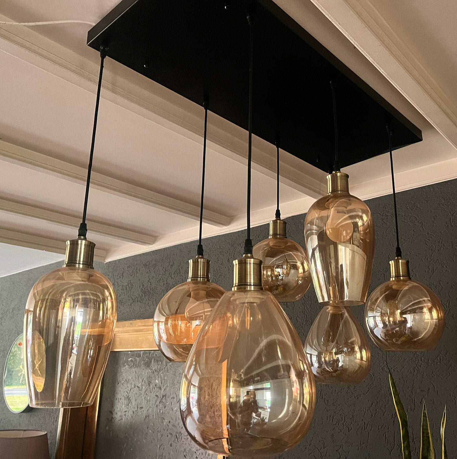 ZGAN  super mooie hanglamp, Ophalen of Verzenden, Zo goed als nieuw