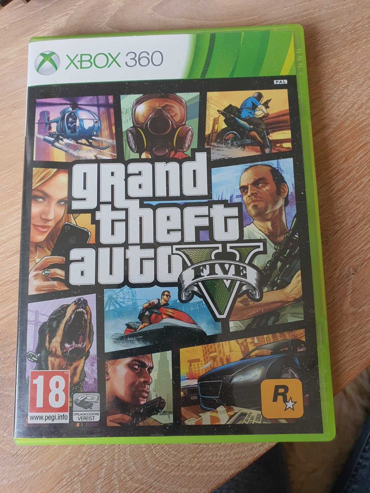 Grand Theft Auto V (GTA 5) Xbox 360 - Inclusief kaart, Avontuur en Actie, Online, Gebruikt, Vanaf 18 jaar