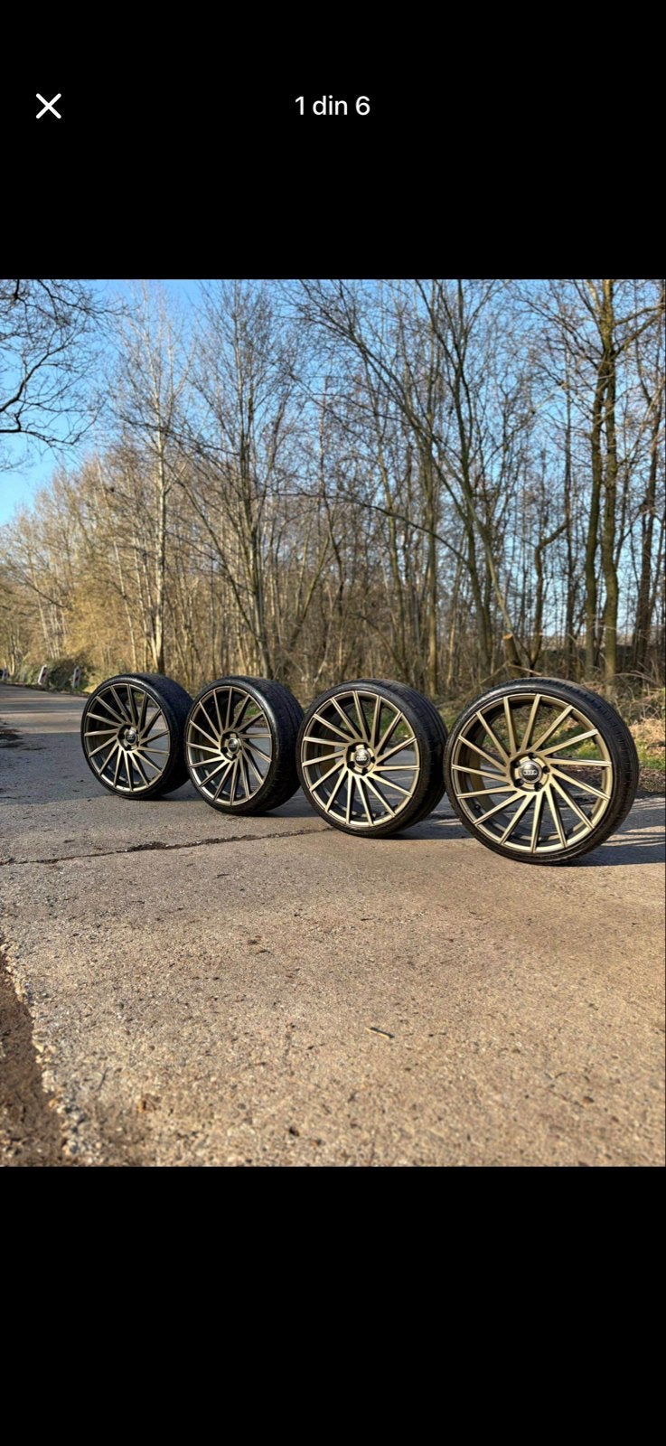 Ultra Wheels UA9 Storm 20 inch velgen met zomerbanden, Gebruikt, Banden en Velgen, Ophalen of Verzenden, 235 mm