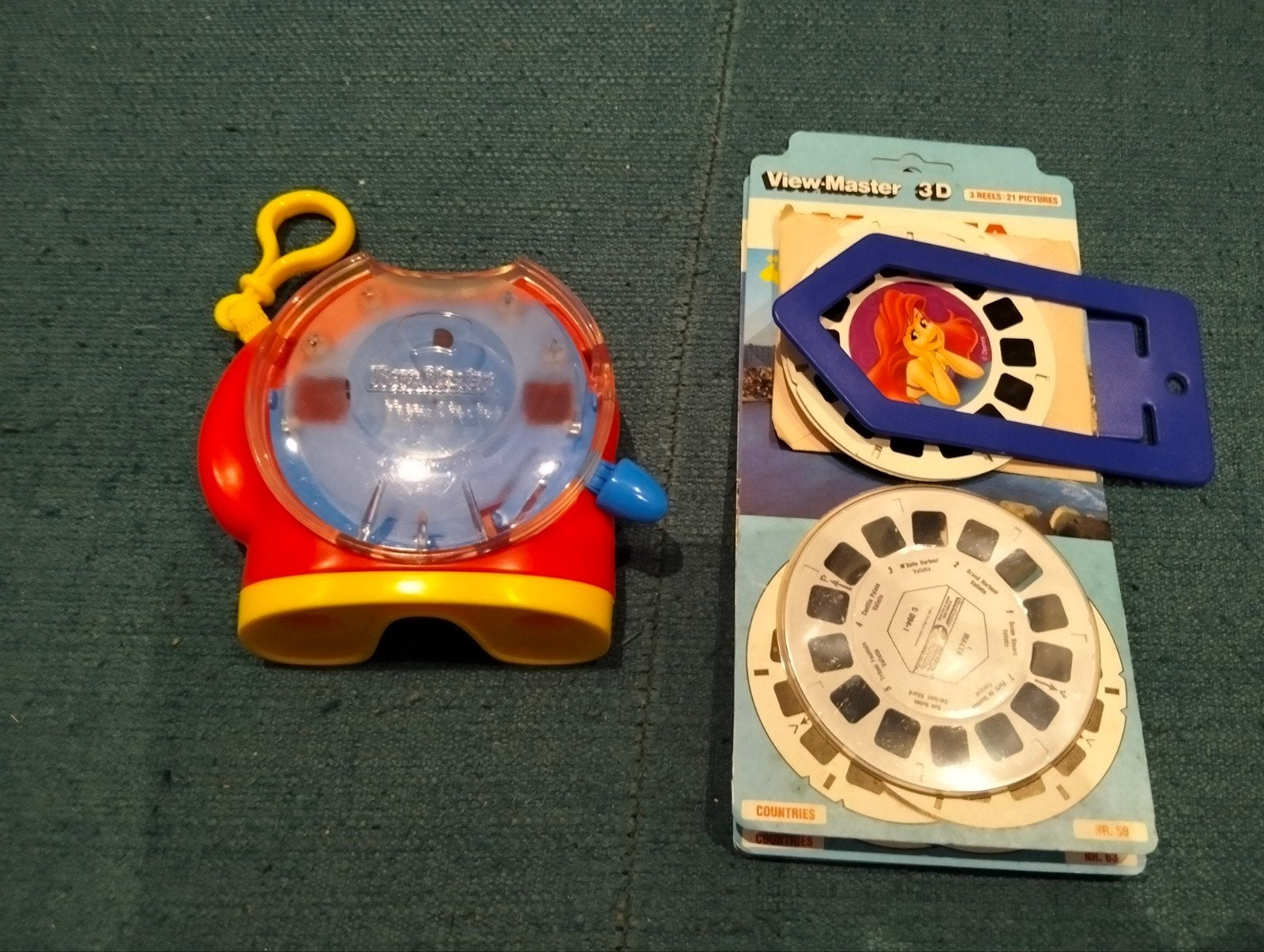 Vintage View-Master Set met 3D-Kijker en Schijfjes, Verzamelen, Ophalen