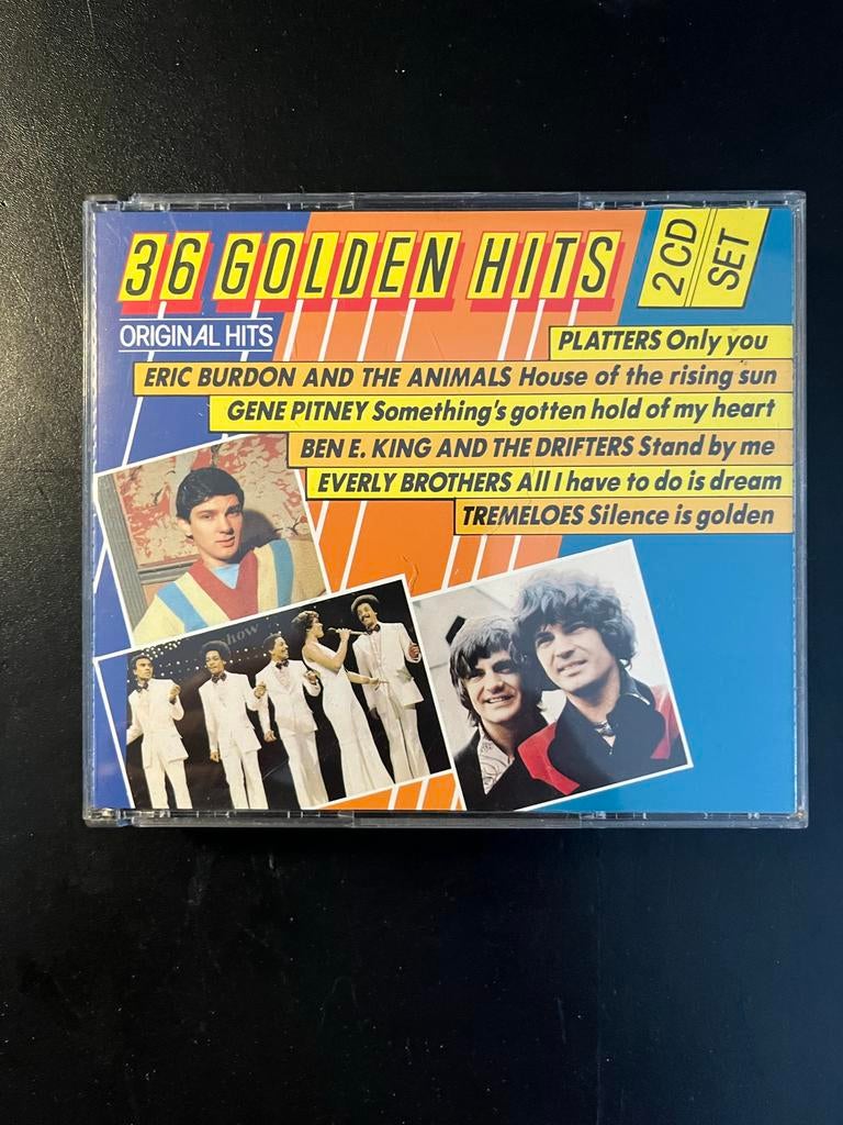36 Golden Hits - Original Hits (2 CD Set), Ophalen of Verzenden, Gebruikt, Pop, Boxset