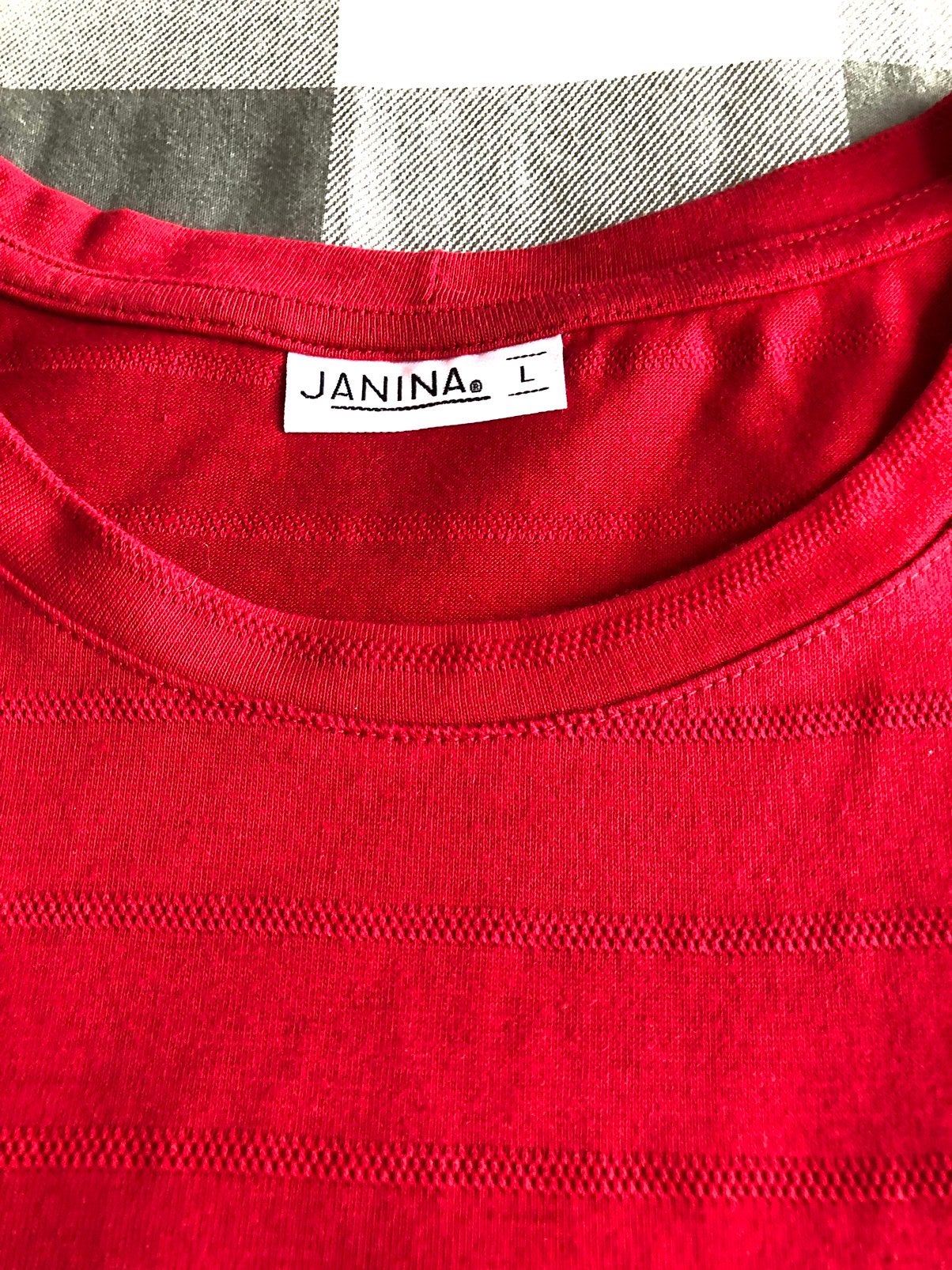 Nieuw rood shirtje maat L, Ophalen of Verzenden, Zo goed als nieuw, Rood, Korte mouw