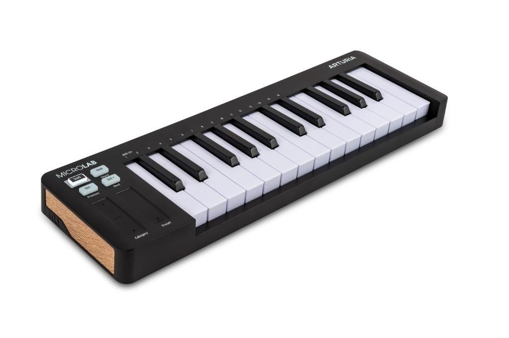 Arturia MicroLab MK3 Black USB/MIDI keyboard, ., Nieuw, Ophalen of Verzenden, .