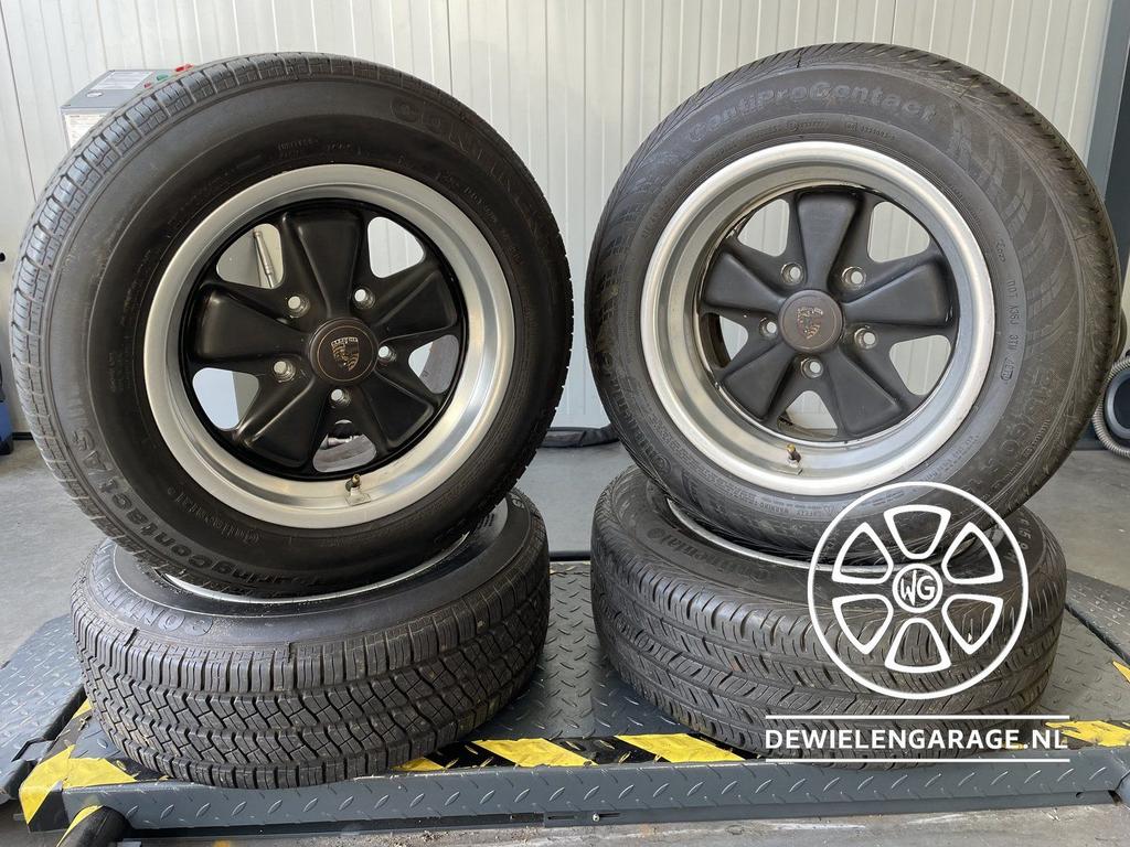 Porsche 911 Fuchs Velgen Origineel 15 inch 7J 8J 15x7 15x8 5, Ophalen, Gebruikt, -, -