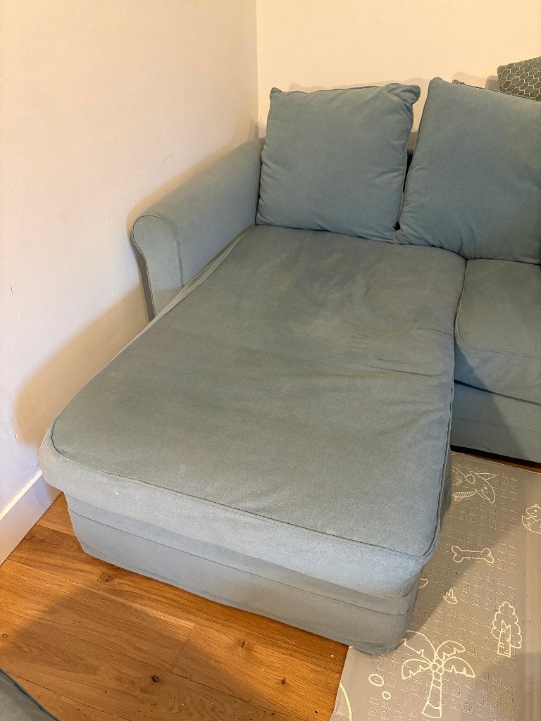 IKEA GRÖNLID chaise longue-element met opbergruimte, Ophalen, Gebruikt, Eenpersoons, Minder dan 150 cm