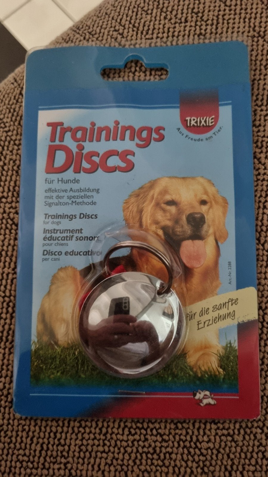 Trainingsdisc voor honden merk Trixie., Ophalen, Nieuw