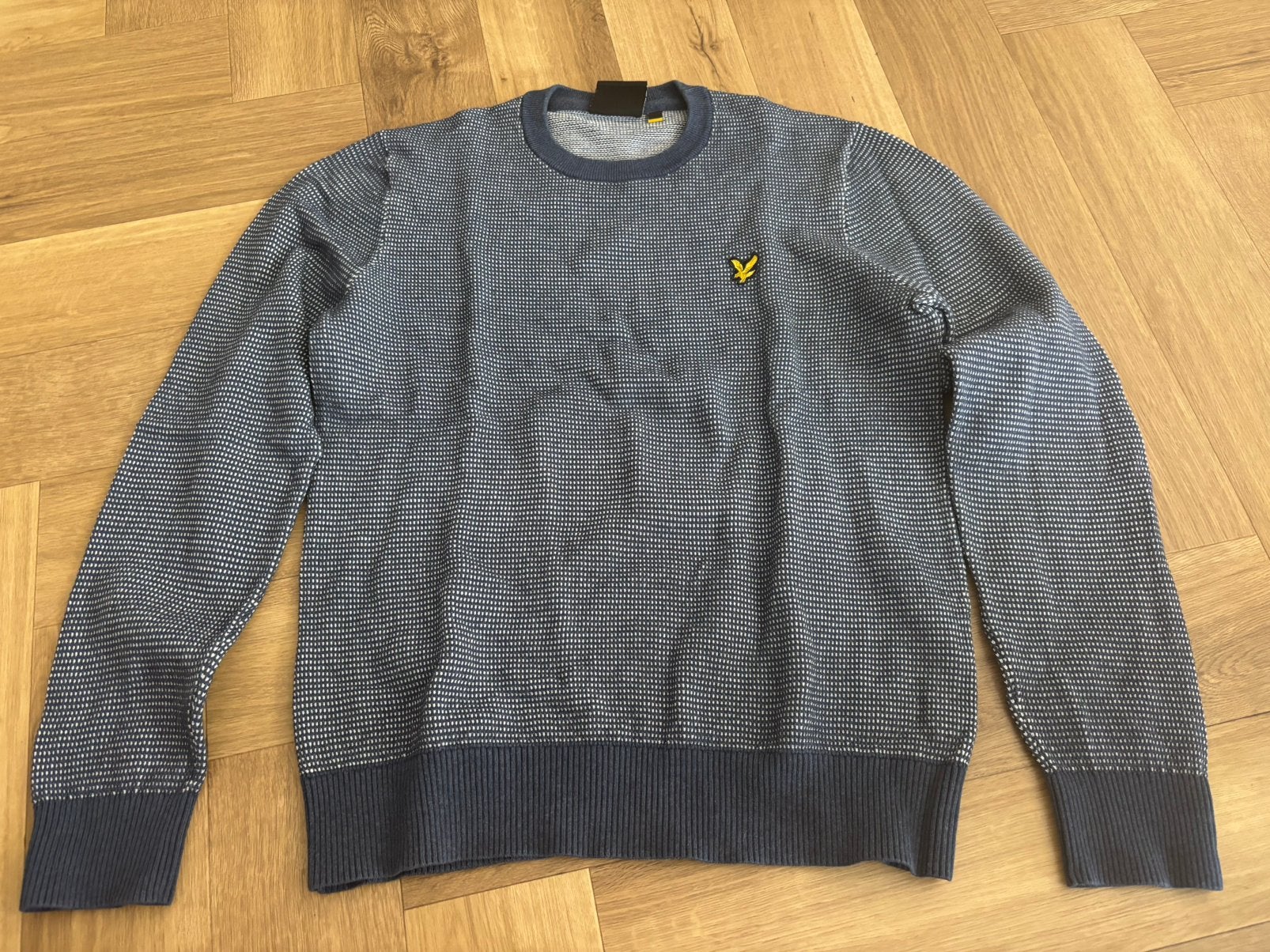Lyle & Scott trui Maat L, Kleding | Heren, Ophalen, Zo goed als nieuw, Maat 52/54 (L), Blauw