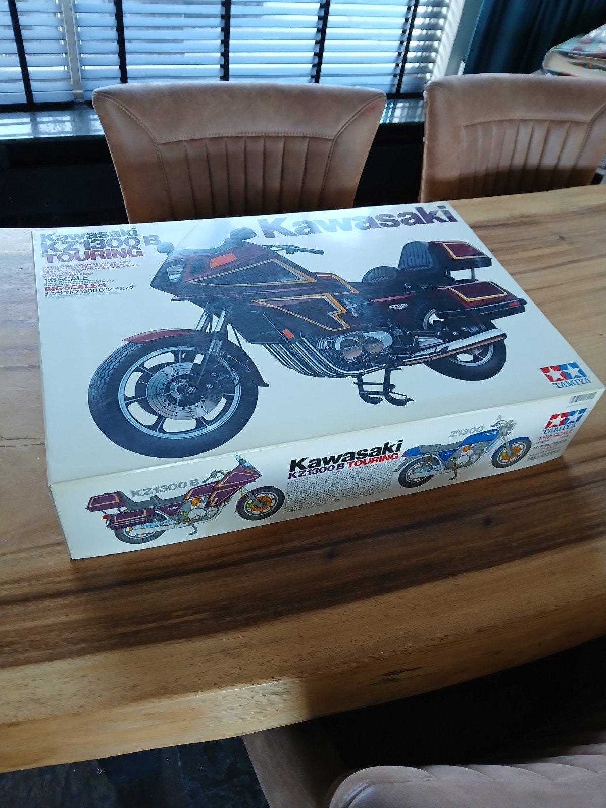 Tamiya Kawasaki KZ1300B 1/6 Schaal Modelbouwkit Zeldzaam, Nieuw, Ophalen of Verzenden, Tamiya, Groter dan 1:32