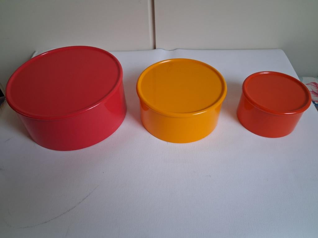 Set van 3 voorraad dozen Mepal., Ophalen of Verzenden, Zo goed als nieuw