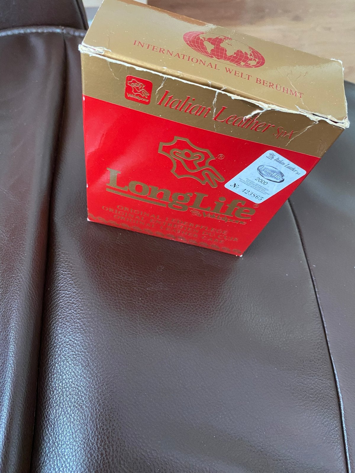 Foto 5 van Relaxfauteuil - Bruin leder draaibaar