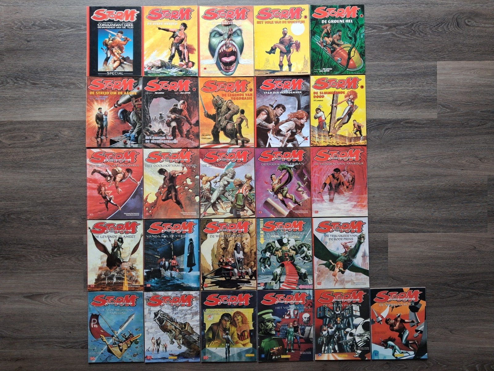Storm 26x, Gelezen, Complete serie of reeks, Ophalen of Verzenden, Don Lawrence