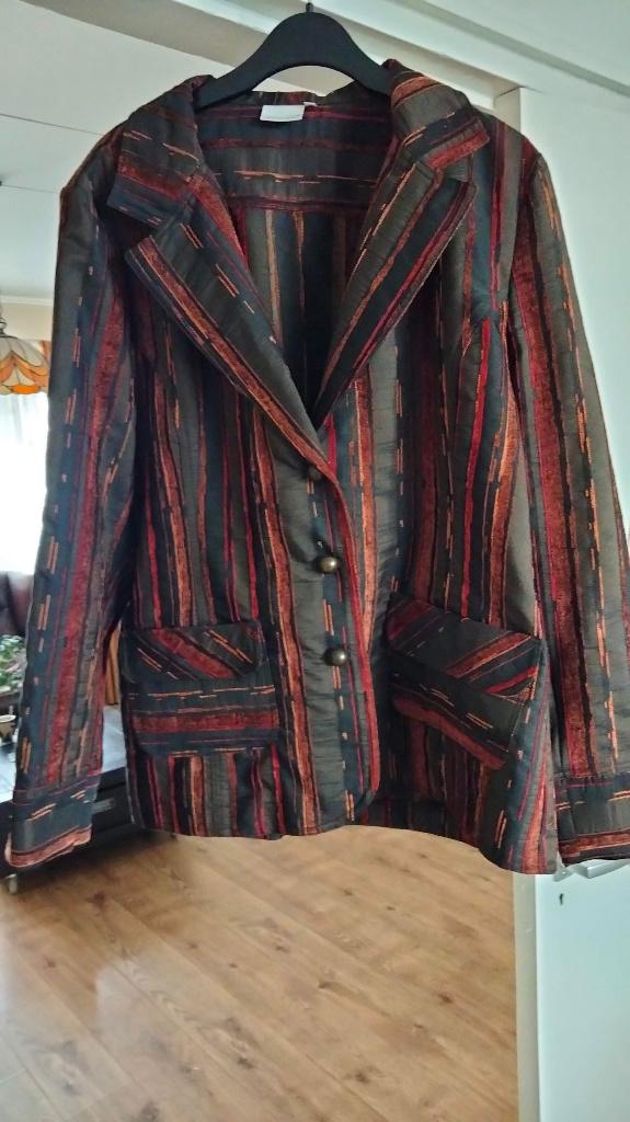 ZGAN blazer Anise 46, Kleding | Dames, Maat 46/48 (XL) of groter, Ophalen of Verzenden, Zo goed als nieuw, Jasje