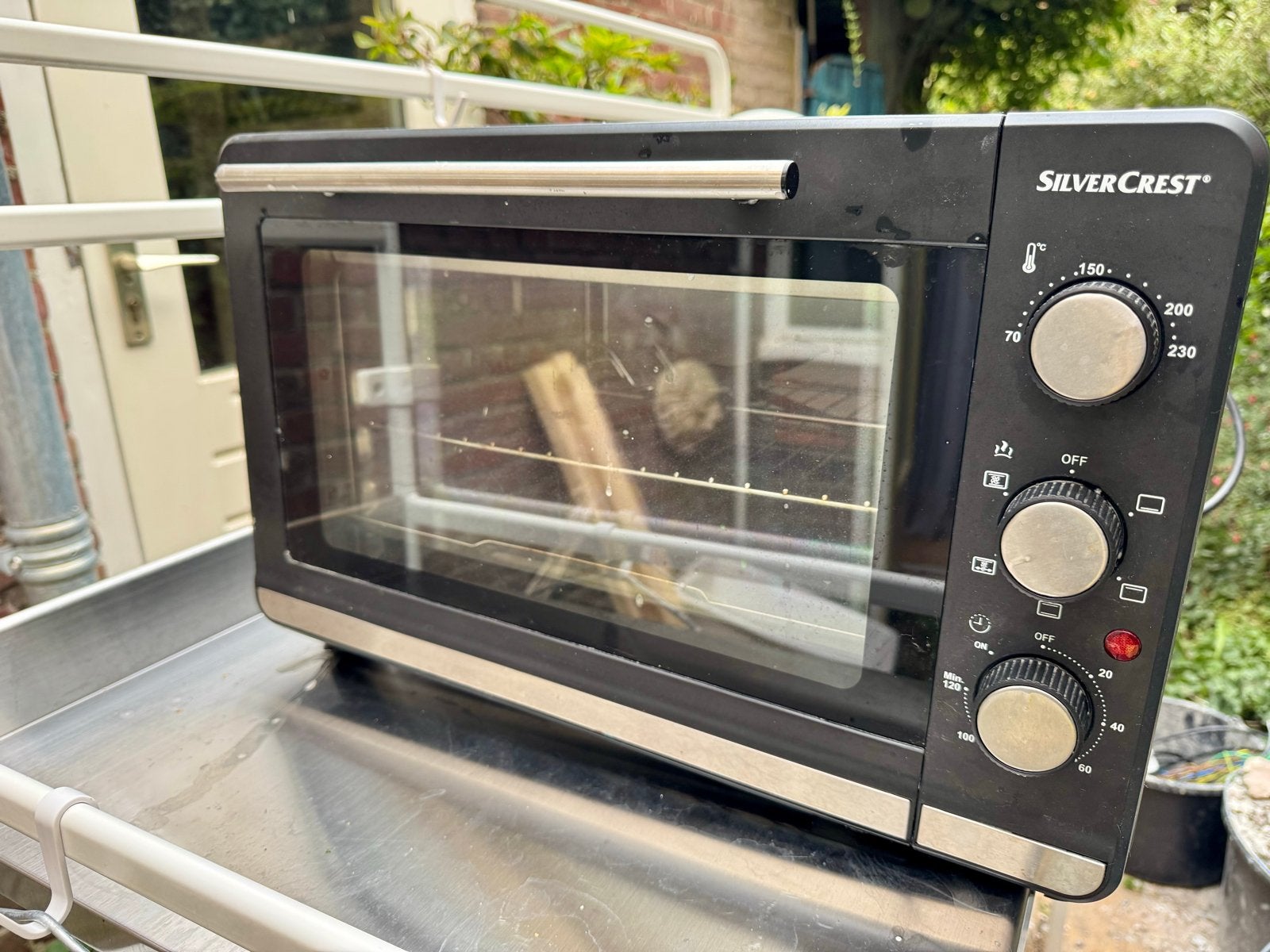 SilverCrest Mini-oven met grillfunctie, Witgoed en Apparatuur, Ovens, Zo goed als nieuw, Vrijstaand, Oven met grill, Silvercrest