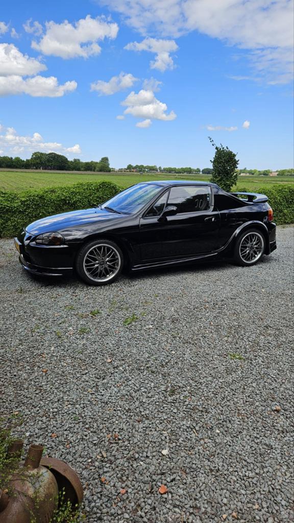 Honda CRX 1.6 Coupe ESI E2 1994 zwart, Voorwielaandrijving, 125 pk, 4 cilinders, Handgeschakeld