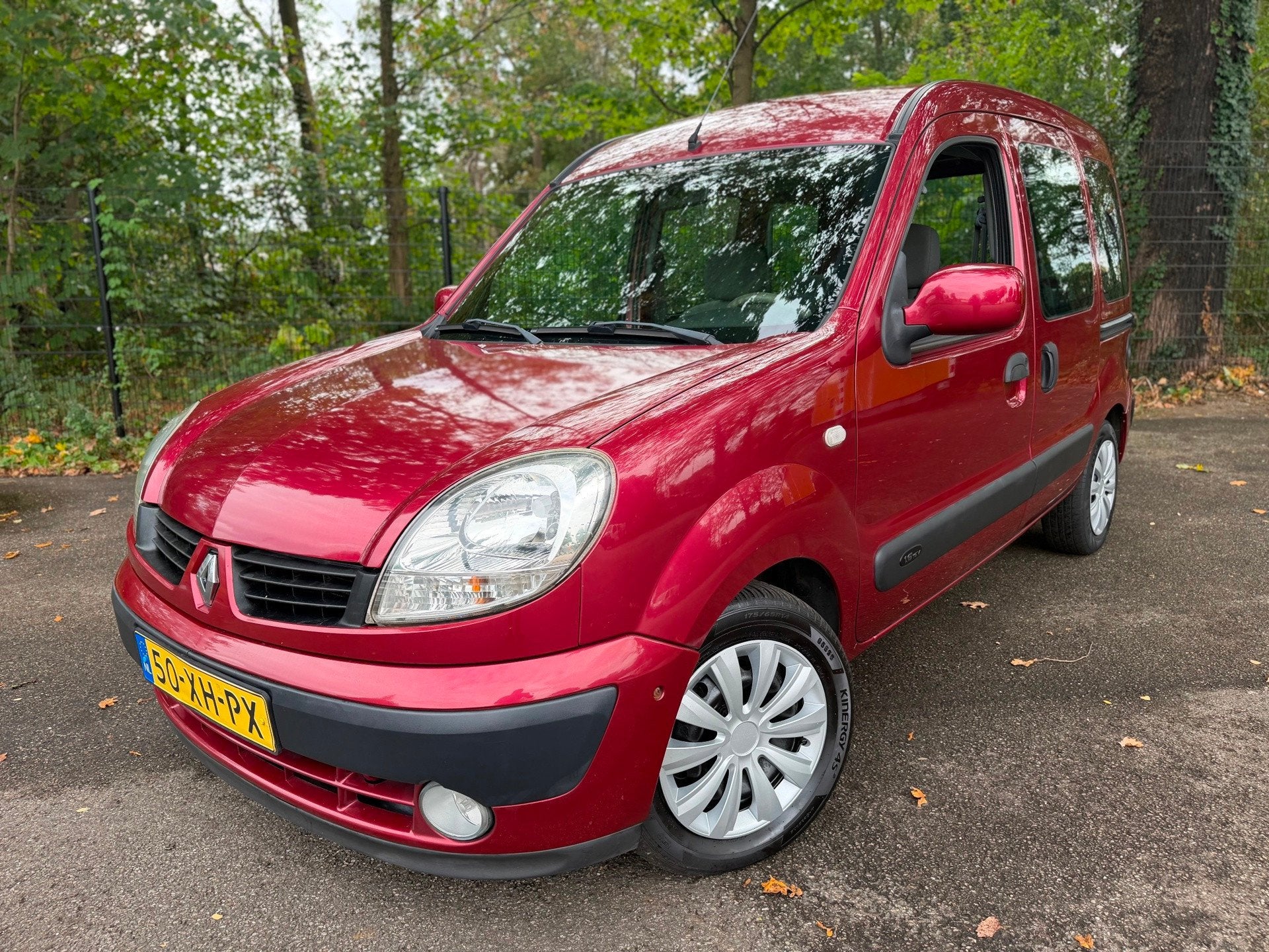 Renault Kangoo 1.6-16V Expression Luxe AIRCO VLIEGTUIGKASTJE, Dealer onderhouden, Stof, Gebruikt, 49 €/maand