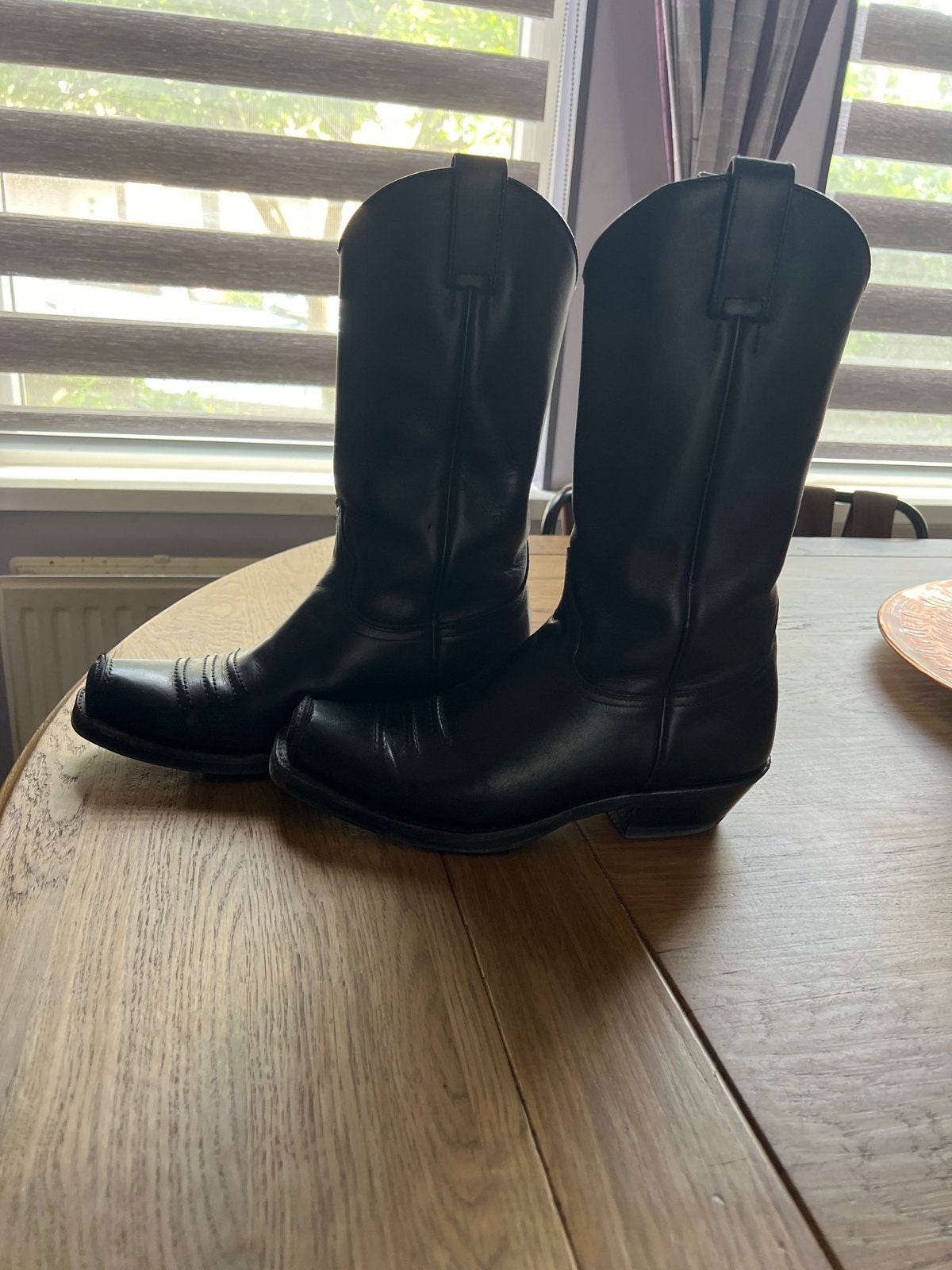 Sendra  Biker Boots, Zwart, Lage of Enkellaarzen, Ophalen of Verzenden, Zo goed als nieuw