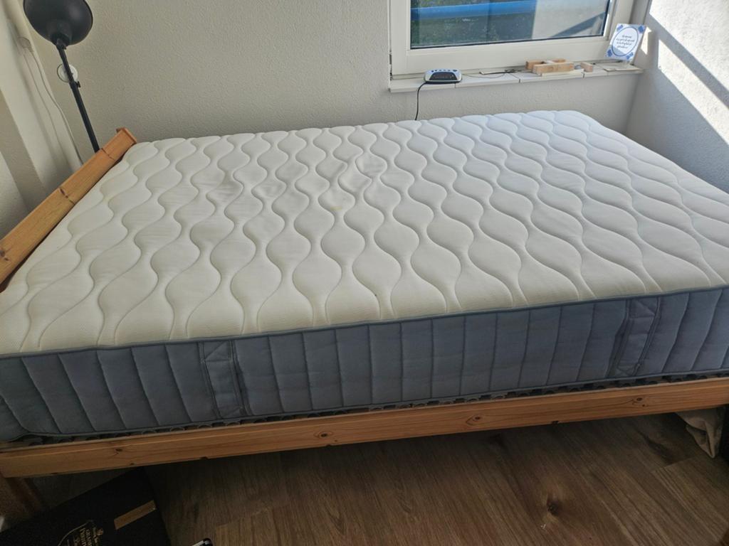 Matras IKEA Vagstranda twijfelaar 140x200, Huis en Inrichting, Slaapkamer | Matrassen en Bedbodems, Ophalen