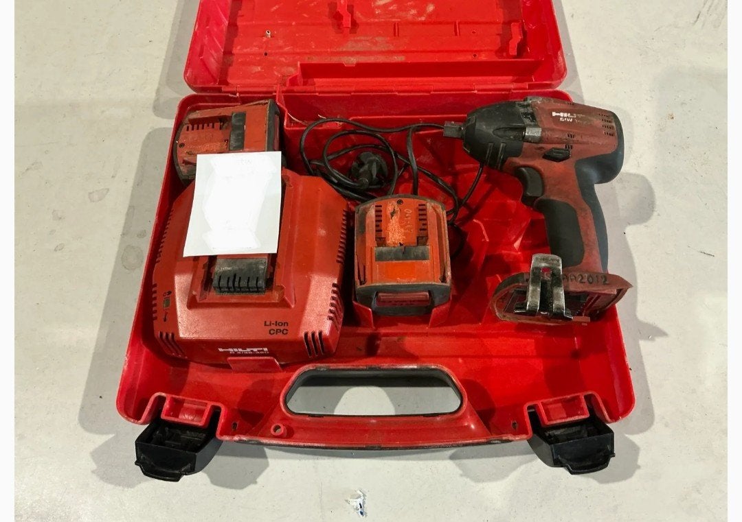 Hilti SIW 22T-A Accu Slagmoersleutel met Accu en Lader, Gebruikt, Hilti, Hilti Nederland B.V., Postbus 1000, 2600 BA Delft, Ophalen of Verzenden