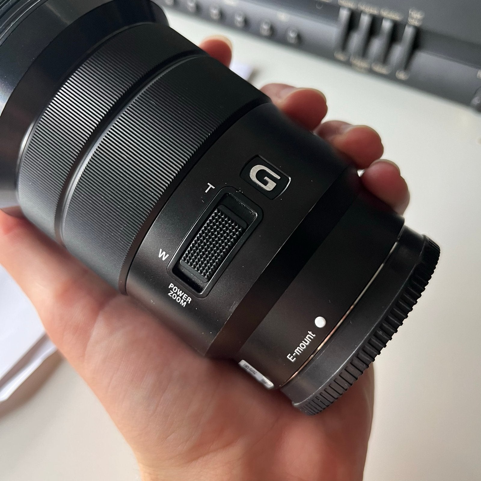Sony G F4 18-105mm PZ lens - Zo goed als nieuw, Sony E-mount, Sony, Autofocus, Ophalen of Verzenden