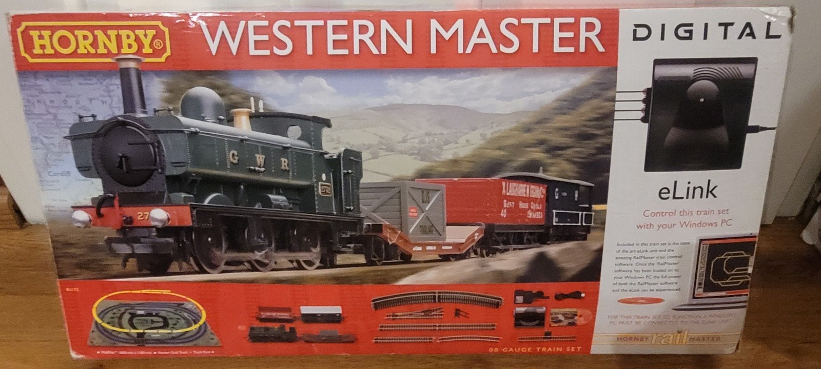 Hornby Western Master Digitale Treinset met PC-besturing, Overige merken, Treinset, Gelijkstroom, Nieuw
