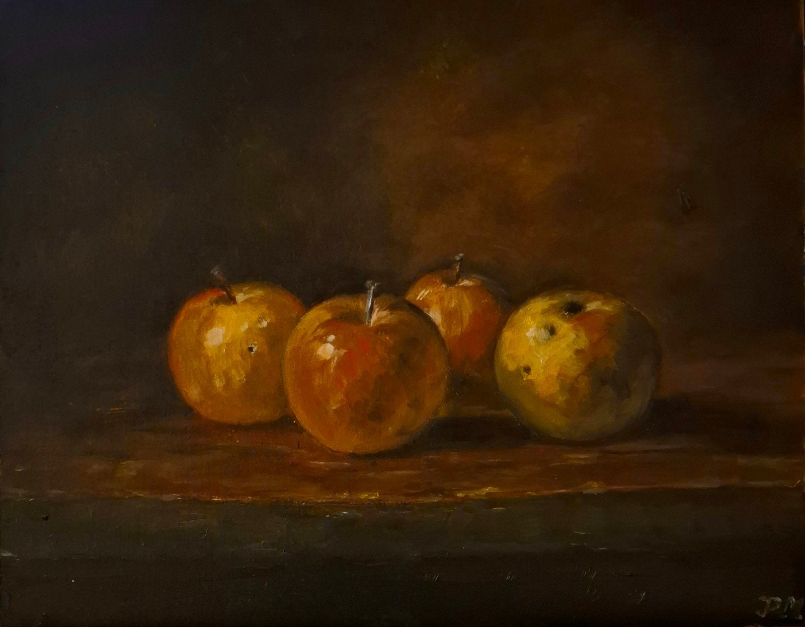 Stilleven appels, Ophalen of Verzenden