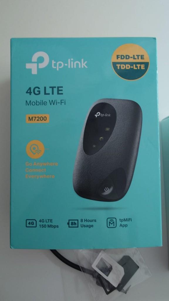 TP-Link M7200 4G LTE Mobiele WiFi Router, Computers en Software, Routers en Modems, Ophalen, Gebruikt, Router, TP-Link
