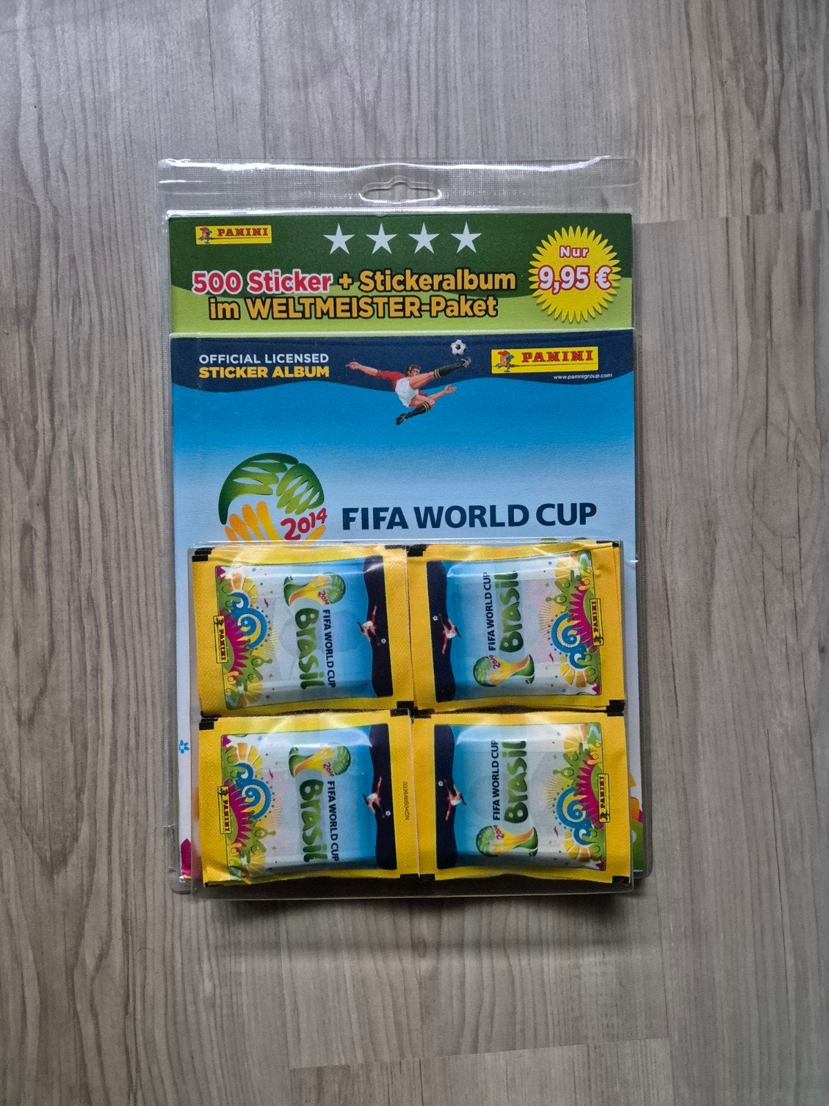 Panini FIFA World Cup 2014 Sticker + Album wk, Verzenden, Nieuw