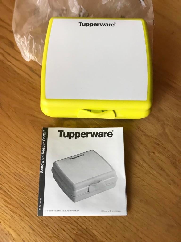 Tupperware nieuw en gebruikte bekers en schalen, Ophalen of Verzenden, Nieuw, Geel, Overige typen
