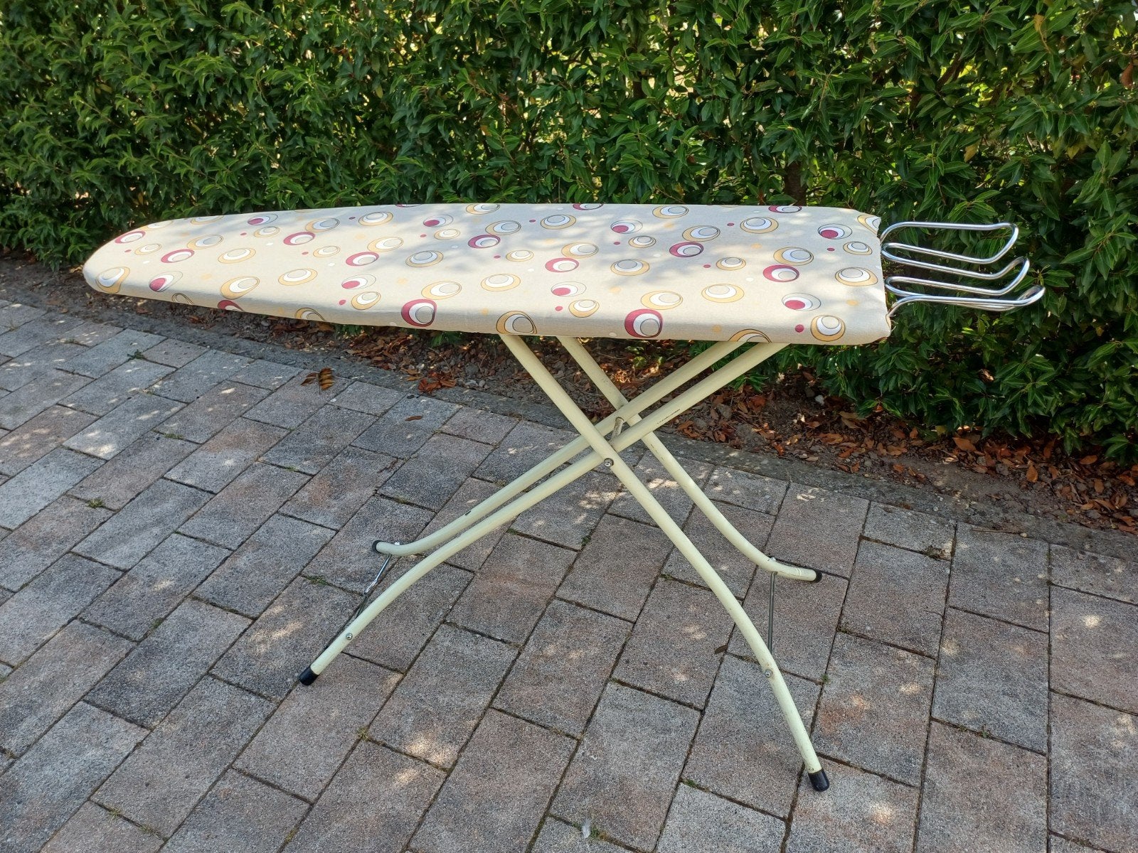 Strijkplank met vrolijk patroon, vintage, Ophalen, Gebruikt