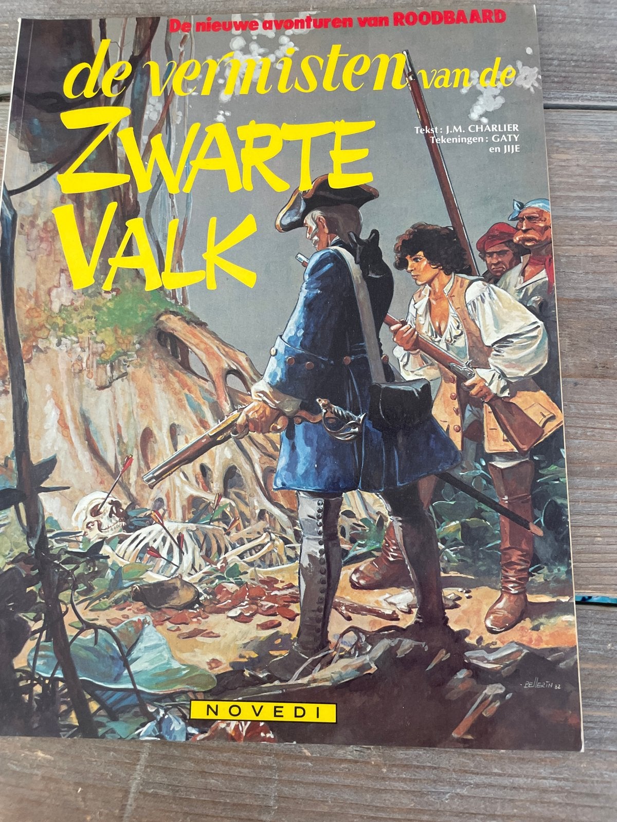 Roodbaard - De Vermisten van de Zwarte Valk, Eén stripboek, Ophalen of Verzenden, Gelezen