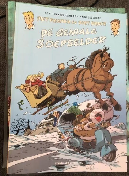 de geniale soepselder piet pienter en bert bibber k2, Boeken, Stripboeken, Eén stripboek, Ophalen of Verzenden, Zo goed als nieuw