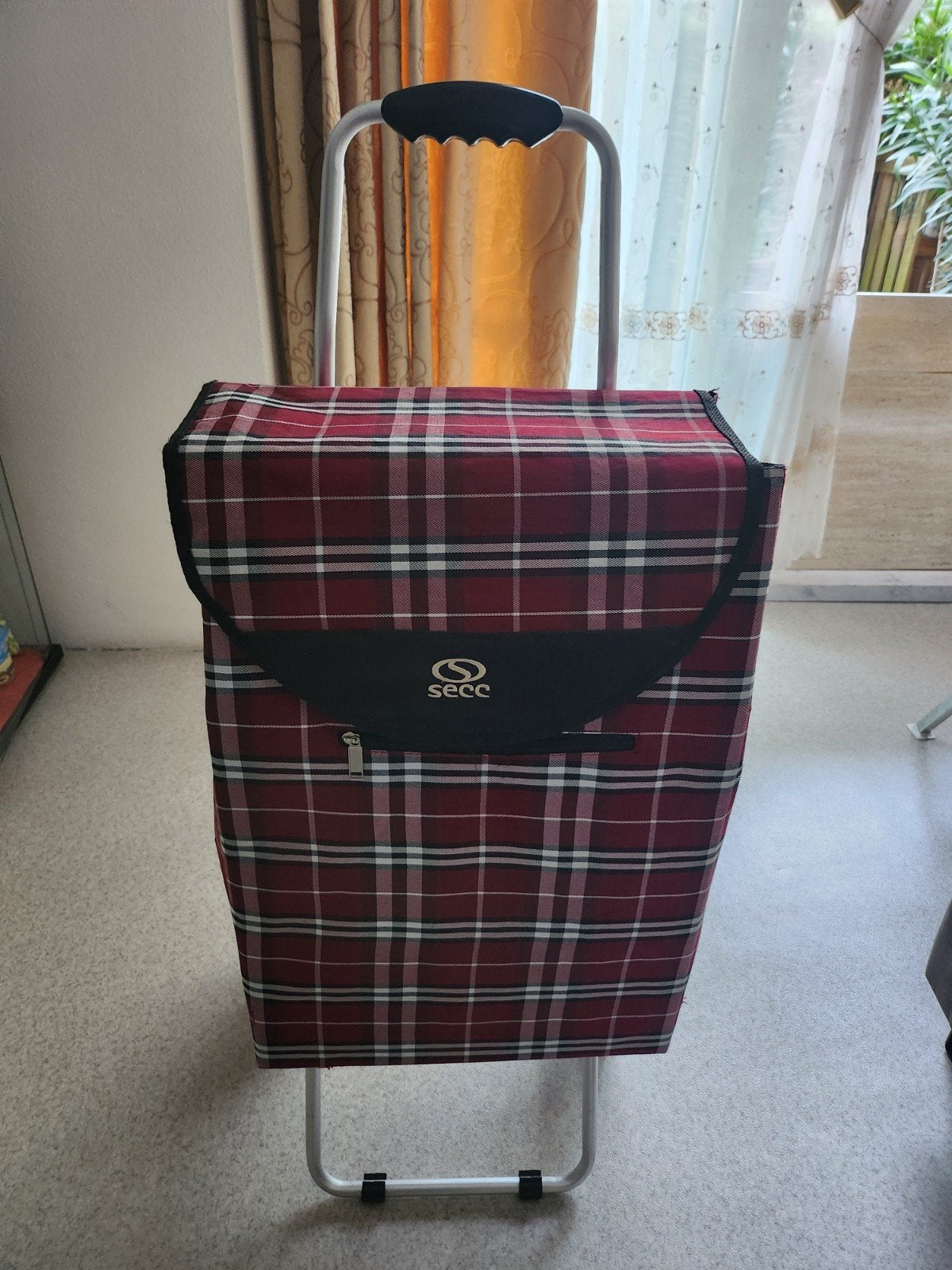 Boodschappen trolley, 40 tot 60 cm, 20 tot 30 cm, Zo goed als nieuw, 55 tot 75 cm