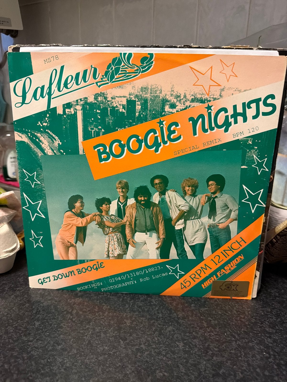 3.  LaFleur - Boogie Nights (Special Remix) 12 inch vinyl, LP, Gebruikt, Pop, Ophalen of Verzenden