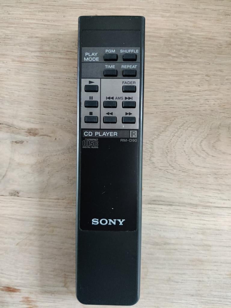 Sony RM-D90 CD Speler Afstandsbediening, Audio, Tv en Foto, Afstandsbedieningen, Ophalen of Verzenden, Zo goed als nieuw, Origineel