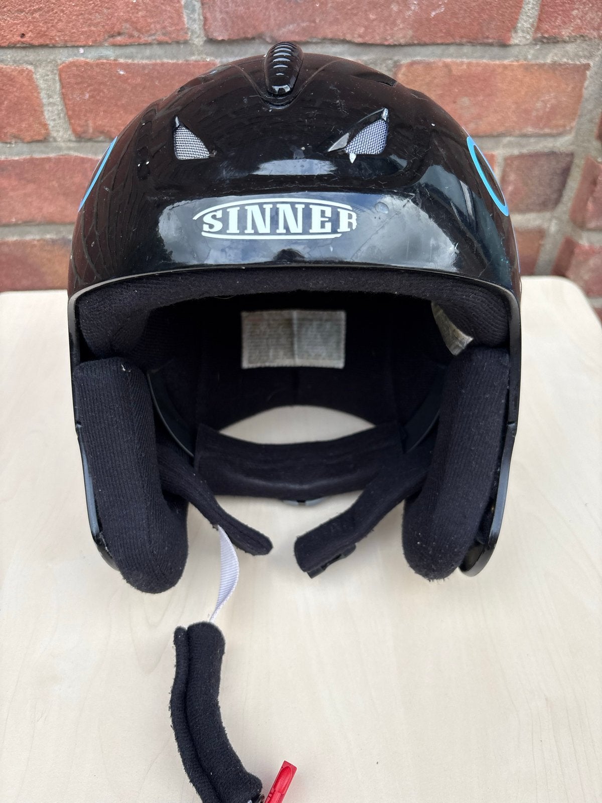 Sinner skihelm met Audi logo, Overige merken, Gebruikt, Overige typen, Ophalen of Verzenden