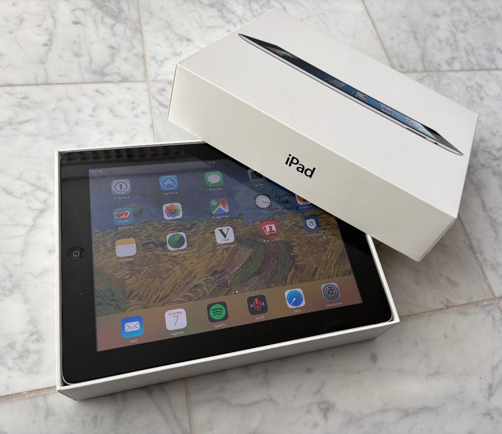Apple iPad 32 GB 10" 4e generatie 2012 - nette staat + doos, 10 inch, Gebruikt, 32 GB, Apple iPad