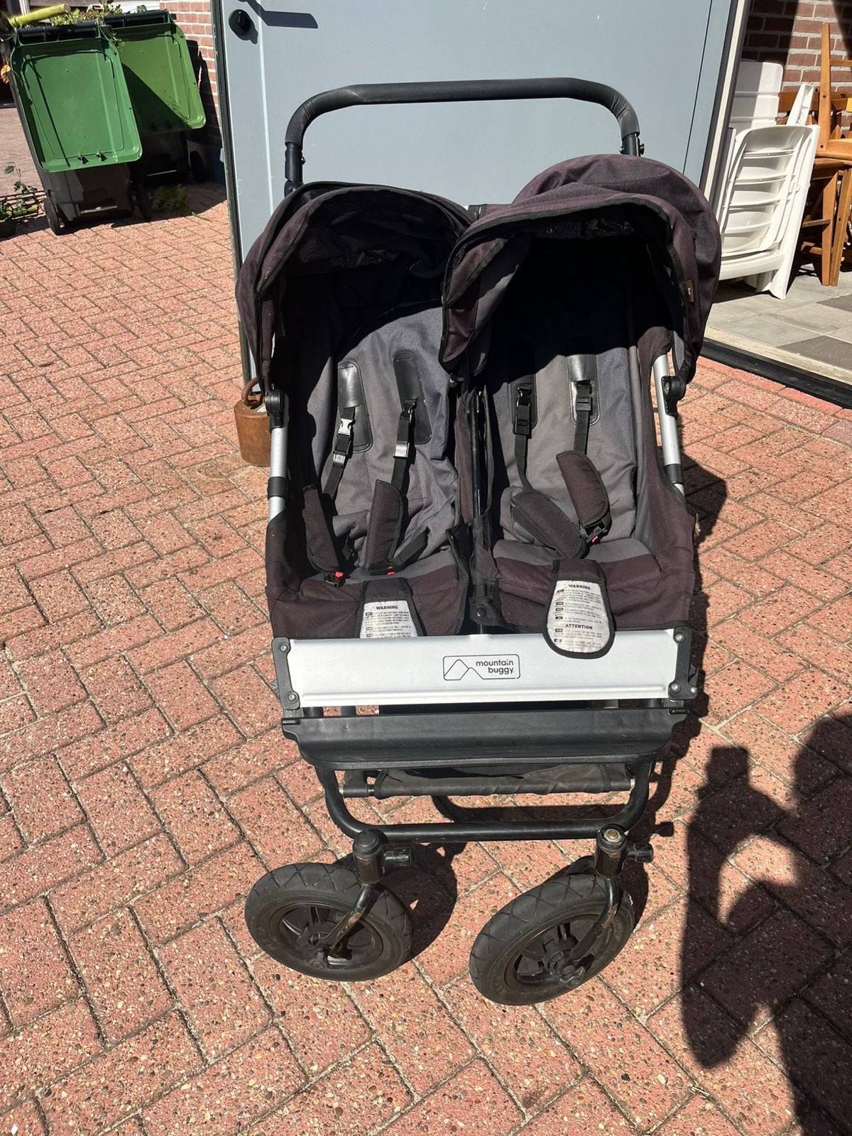 Mountain buggy duo, Kinderen en Baby's, Ophalen, Zo goed als nieuw, Kinderwagen of Buggy